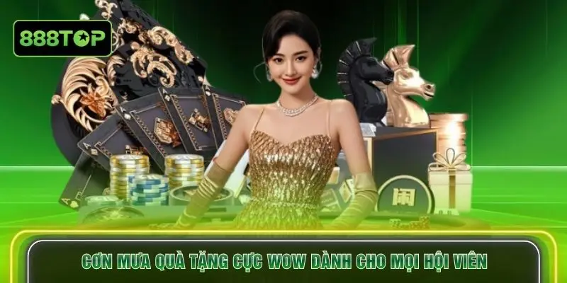Cơn mưa quà tặng cực wow dành cho mọi hội viên